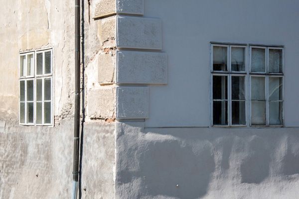 PRIVILEG - reconstruction of monuments and historical buildings / Facade - Křížkovského street no. 48, Kuřim / 2020 / XII
