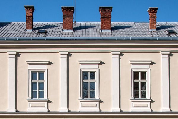 PRIVILEG - reconstruction of monuments and historical buildings / Facade - Křížkovského street no. 48, Kuřim / 2020 / IX