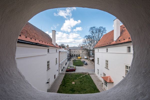 PRIVILEG - reconstruction of monuments and historical buildings / Facade - Křížkovského street no. 48, Kuřim / 2020 / V