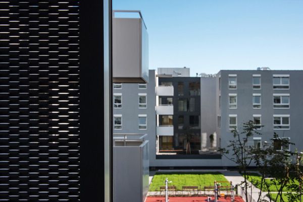 Rudiš-Rudiš architectual studio / municipal social housing and branch of Jiří Mahen library, Brno / 2021 / LII