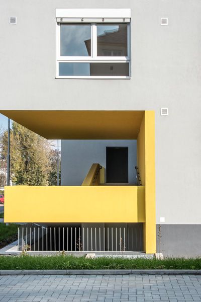 Rudiš-Rudiš architectual studio / municipal social housing and branch of Jiří Mahen library, Brno / 2021 / XIV