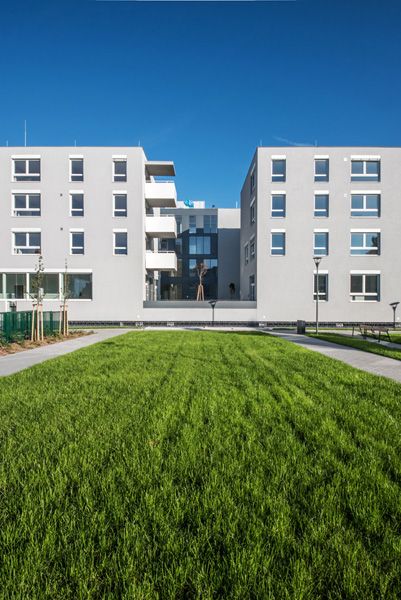 Rudiš-Rudiš architectual studio / municipal social housing and branch of Jiří Mahen library, Brno / 2021 / XII
