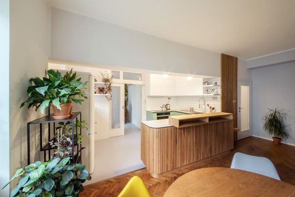 JUNG architects / photographic documentation of interior of the flat / Vnitřní street, Brno / 2021 / II