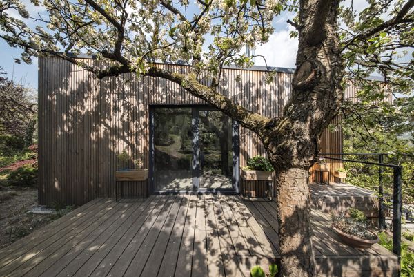 Čtyřstěn / architektonické studio / chatka pro zahrádkáře, Brno / 2022 / X