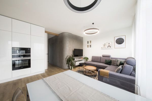Čtyřstěn architects / photographic documentation of interior of the flat / Banskobystrická street, Brno / 2022 / II