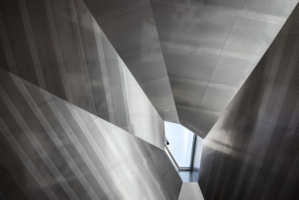 CHKAU / photographic documentation of interior of the modular research center, piazzetta and details / Vizovice, Czech republic / 2023 / XLV