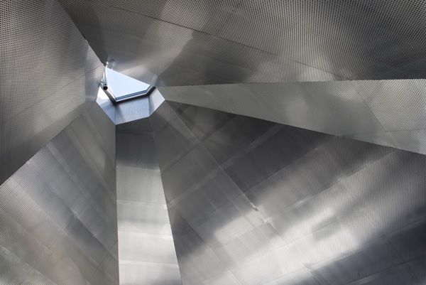 CHKAU / photographic documentation of interior of the modular research center, piazzetta and details / Vizovice, Czech republic / 2023 / XLIV
