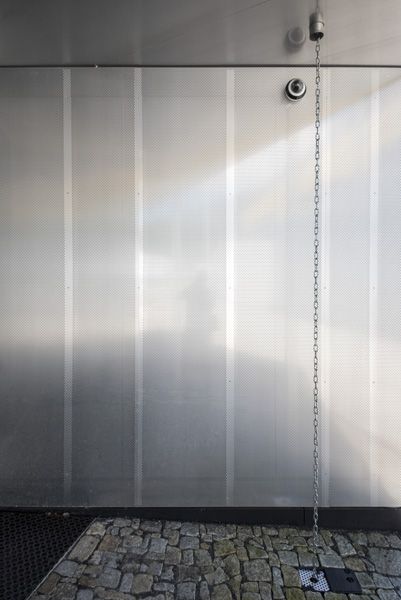 CHKAU / photographic documentation of interior of the modular research center, piazzetta and details / Vizovice, Czech republic / 2023 / XXXII