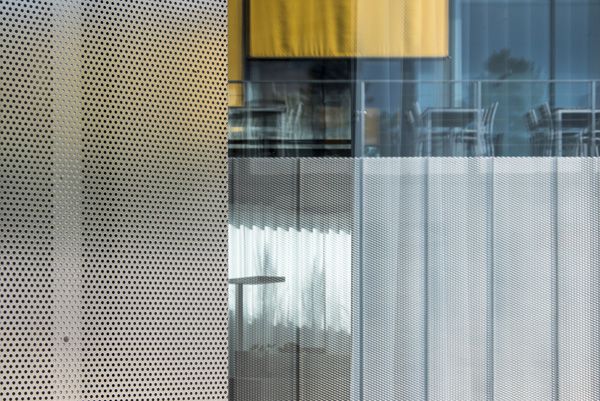 CHKAU / photographic documentation of interior of the modular research center, piazzetta and details / Vizovice, Czech republic / 2023 / VI