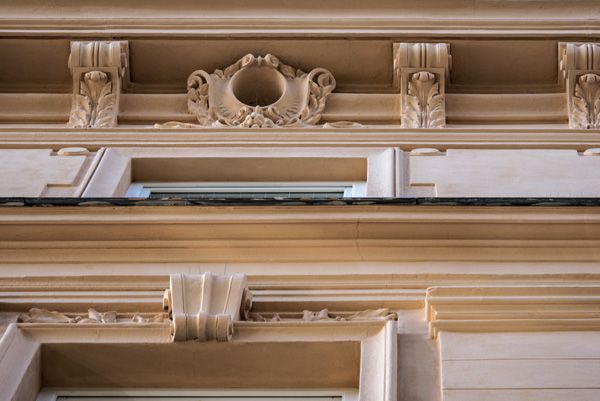PRIVILEG - rekonstrukce památek a historických budov / Fasáda / Štěpánská 8, Brno / 2023 / VII