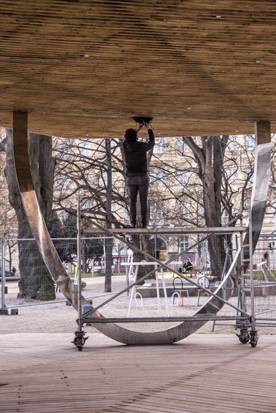 Consequence forma / rekonstrukce parku / fotodokumentace procesu realizace / Moravské nám., Brno / 2022-23 / CCIII
