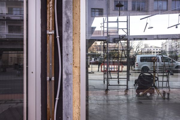 Consequence forma / rekonstrukce parku / fotodokumentace procesu realizace / Moravské nám., Brno / 2022-23 / CCII