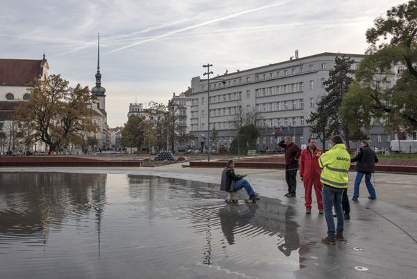 Consequence forma / reconstruction of the park / photographic documentation of the construction work process / Moravian square, Brno / 2022-23 / CXLVII