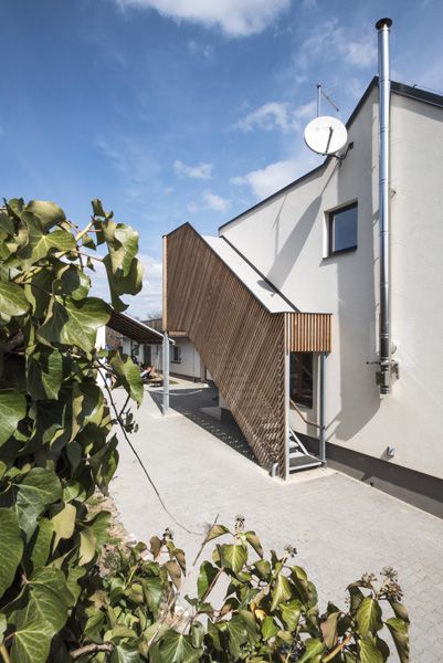 Čtyřstěn / architektonické studio / fotodokumentace nástavby rodinného domu, Brno / 2023 / II
