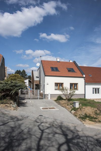 Čtyřstěn / architektonické studio / fotodokumentace nástavby rodinného domu, Brno / 2023 / I