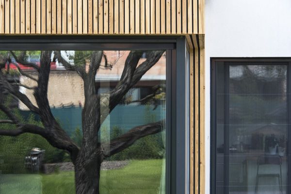 Čtyřstěn / architektonické studio / fotodokumentace řadového rodinného domu, Brno / 2023 / VII