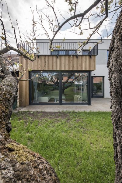 Čtyřstěn / architektonické studio / fotodokumentace řadového rodinného domu, Brno / 2023 / VI