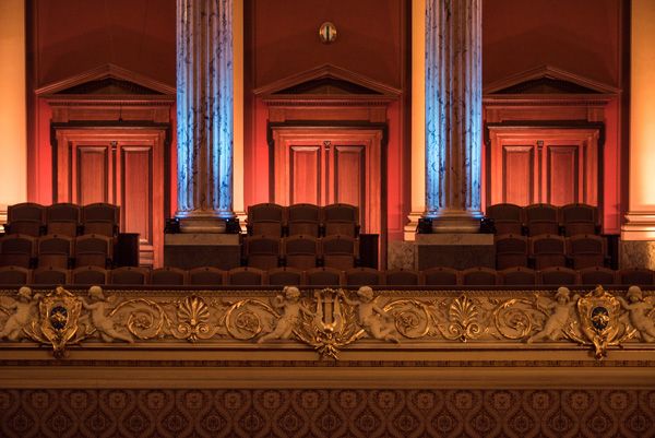 Czech Philharmonic / photographic documentation of Rudolfinum, Prague / 2021 / XL