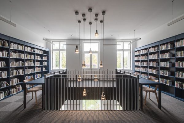 Čtyřstěn / architektonické studio / Městská knihovna, Rožnov pod Radhoštěm / 2023 / XXXVIII
