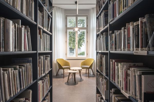 Čtyřstěn / architektonické studio / Městská knihovna, Rožnov pod Radhoštěm / 2023 / XXXIV