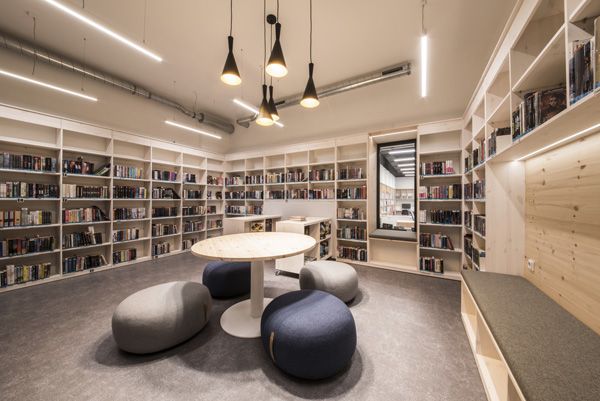 Čtyřstěn / architektonické studio / Městská knihovna, Rožnov pod Radhoštěm / 2023 / XXVIII