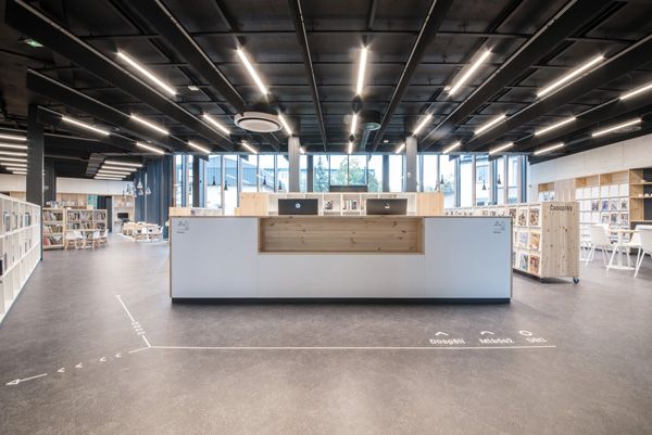 Čtyřstěn / architektonické studio / Městská knihovna, Rožnov pod Radhoštěm / 2023 / IX