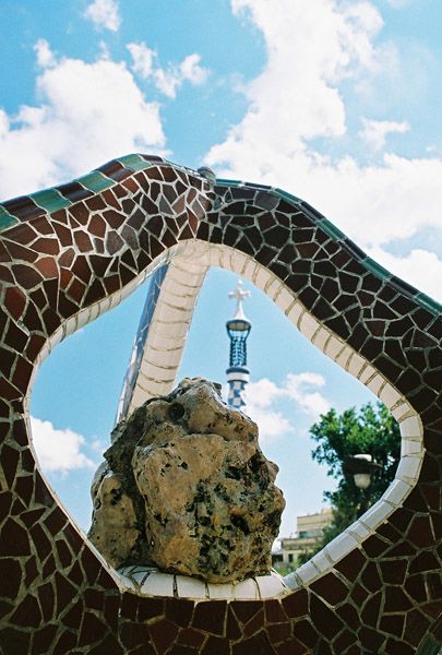 Antoni Gaudí / Park Güell, Barcelona , Spain