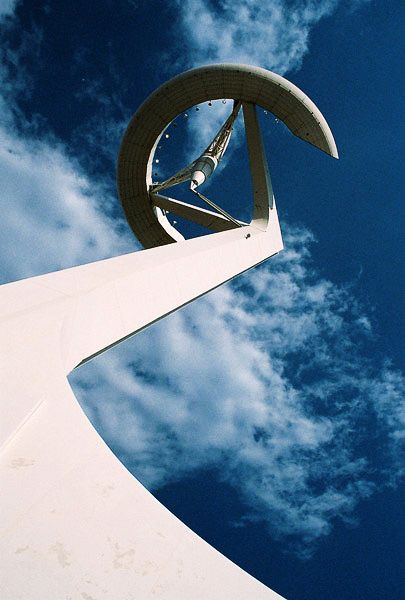 Santiago Calatrava / Montjuic Communication Tower, Barcelona, Spain / III
