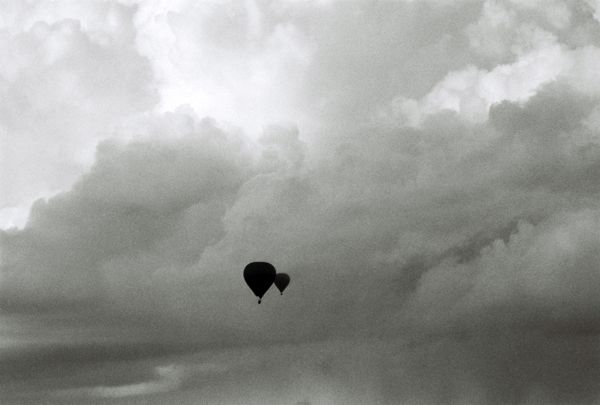 flying blots on the sky / IV