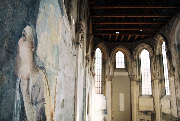 Eva Jiricna architects / The Prague Crossroads, an international spiritual centre is located in a long-deconsecrated church, founded by St Wenceslas in 927 A.D., Prague, Czech Republic / IV