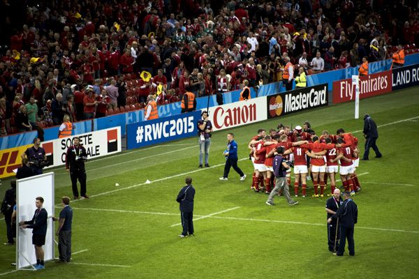 RWC 2015 / Wales vs Uruguay / 54 - 9 / Cardiff, Wales / 20. 9. 2015 / XXXII