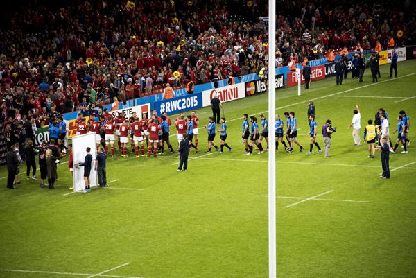 RWC 2015 / Wales vs Uruguay / 54 - 9 / Cardiff, Wales / 20. 9. 2015 / XXXI