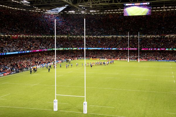 RWC 2015 / Wales vs Uruguay / 54 - 9 / Cardiff, Wales / 20. 9. 2015 / XXX
