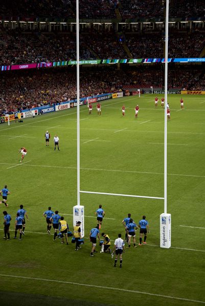 RWC 2015 / Wales vs Uruguay / 54 - 9 / Cardiff, Wales / 20. 9. 2015 / XVII