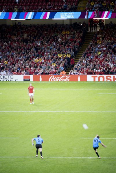 RWC 2015 / Wales vs Uruguay / 54 - 9 / Cardiff, Wales / 20. 9. 2015 / XIV