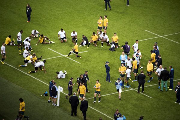 RWC 2015 / Australia vs Fiji / 28 - 13 / Cardiff, Wales / 23. 9. 2015 / XXI