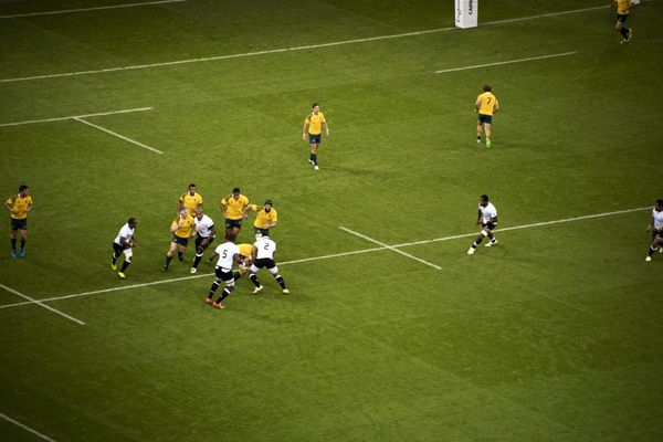RWC 2015 / Australia vs Fiji / 28 - 13 / Cardiff, Wales / 23. 9. 2015 / XVII
