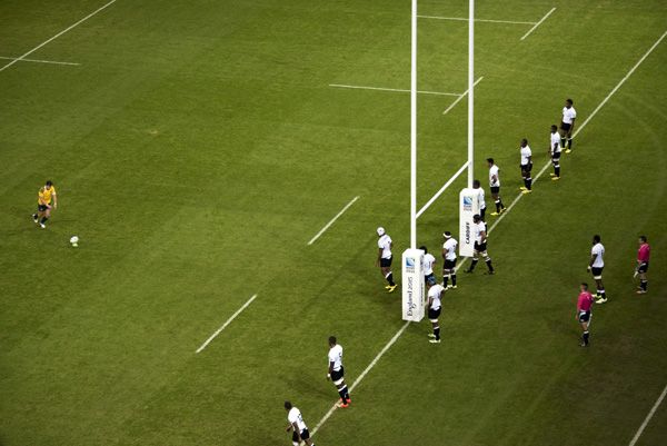 RWC 2015 / Australia vs Fiji / 28 - 13 / Cardiff, Wales / 23. 9. 2015 / XV