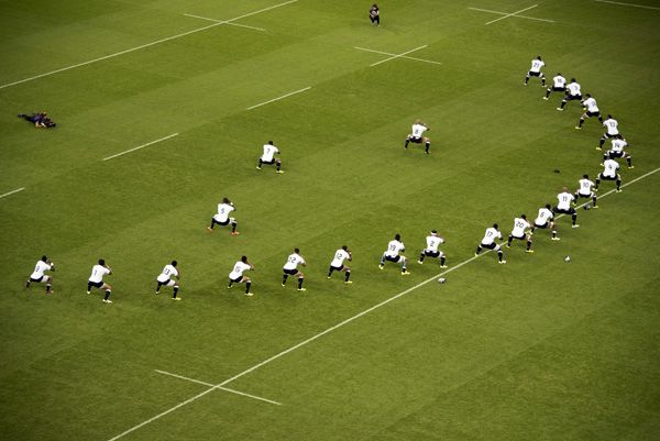 RWC 2015 / Australia vs Fiji / 28 - 13 / Cardiff, Wales / 23. 9. 2015 / XIII