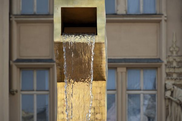 water fountains / author Ondřej Císler / Plzeň / 2017 / Fountain Angel / II