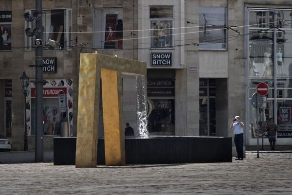 water fountains / author Ondřej Císler / Plzeň / 2017 / Fountain Camel / I