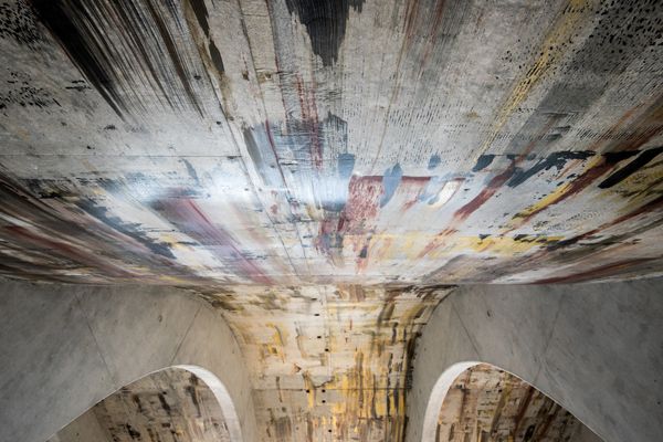 Patrik Hábl + Chybik+Kristof AA / painting concept / Lahofer winery, Znojmo, Czech republic / 2019 / XVIII