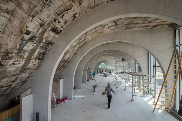 Patrik Hábl + Chybik+Kristof AA / painting concept / Lahofer winery, Znojmo, Czech republic / 2019 / VI