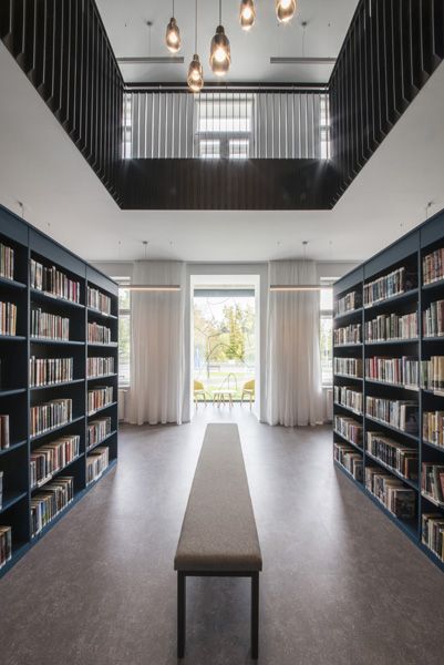 Čtyřstěn / architektonické studio / Městská knihovna, Rožnov pod Radhoštěm / 2023 / XXXV